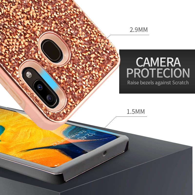  Новое поступление 2 в 1 Роскошный чехол для телефона Samsung Galaxy A20