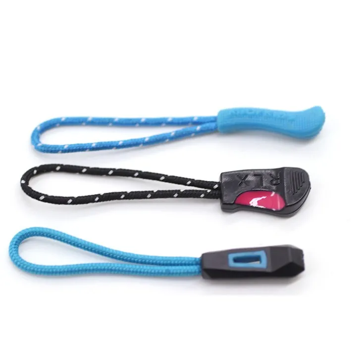 New Style with Custom Logo Plastic Zipper Head for Luggage bags