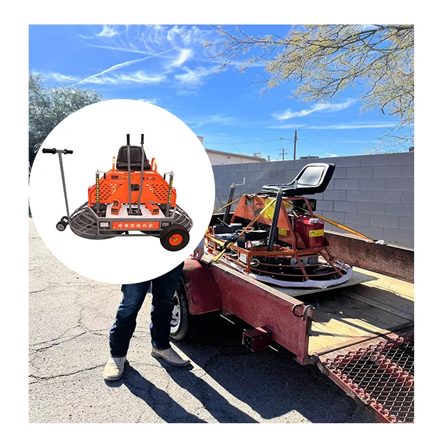 Concrete Trowel Leveling Screed Machine 36 Inch Ride-on Concrete Finisher Polishing Power Trowel For Sale