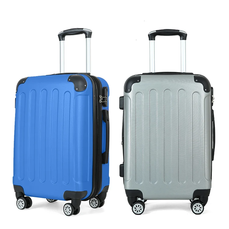 3 PCS Set ABS Trolley Case Fashion Zipper Suitcase Travel Bags with 20'24' 28' Luggage
