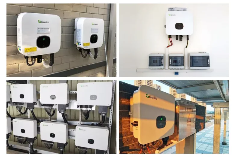 High Quality Growatt MIN 2500-6000TL-X Grid Tie Inverter 5-Year Warranty Single Phase 2MPPT Trackers Pure Sine Wave Home Use