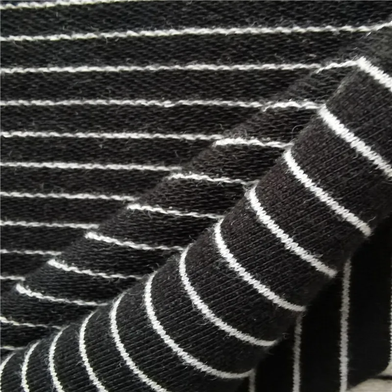 Stretch Organic Cotton Terry Knitting Fabric Organic Cotton Elastane Loop Terry Knitted Cotton Fabric