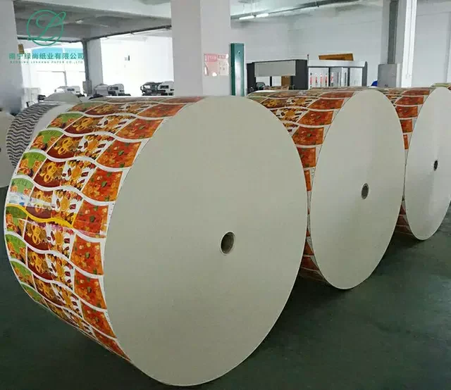 Wholesales Factory Price customized Paper cup raw material for paper cups printed paper cup fans