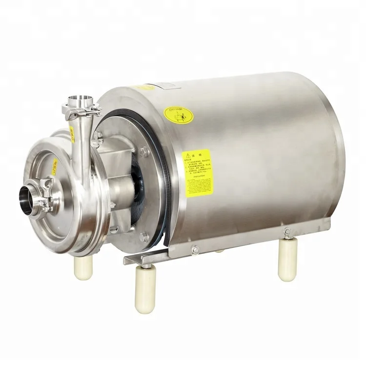 Sanitary Stainless Steel Centrifugal Pump for Liquid Transfer Beverage Wine Milk Alcohol