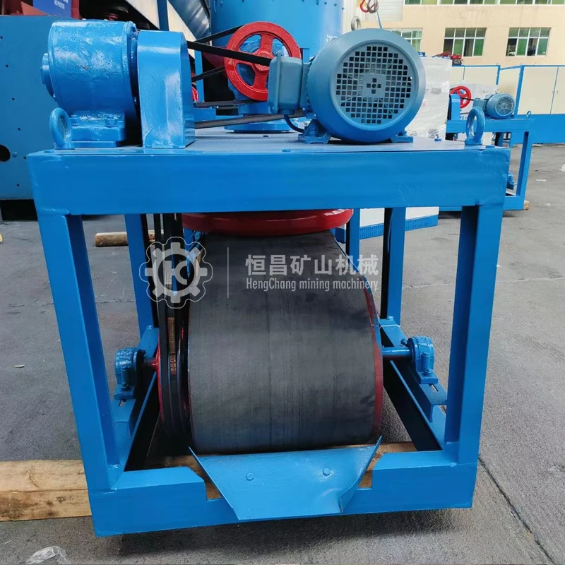 High Performance Zircon/Columbite/Monazite/Weak Minerals/Tin Processing 3Pcs Disk Dry Three Disc Magnetic Separator For Mining