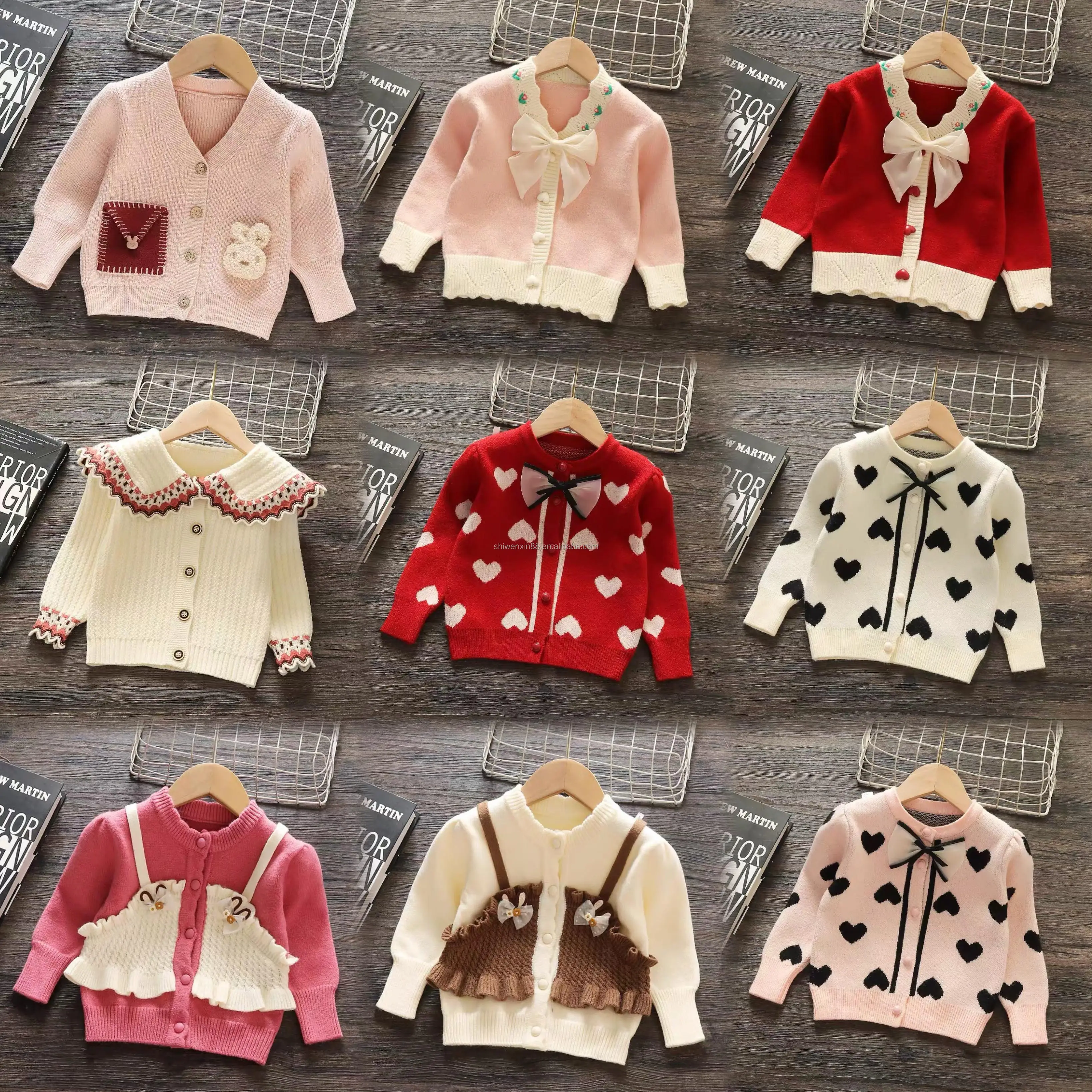 Новый осенне-зимний утепленный кардиган из норки пальто недорогой высококачественный модный детский вязаный пуловер Топ