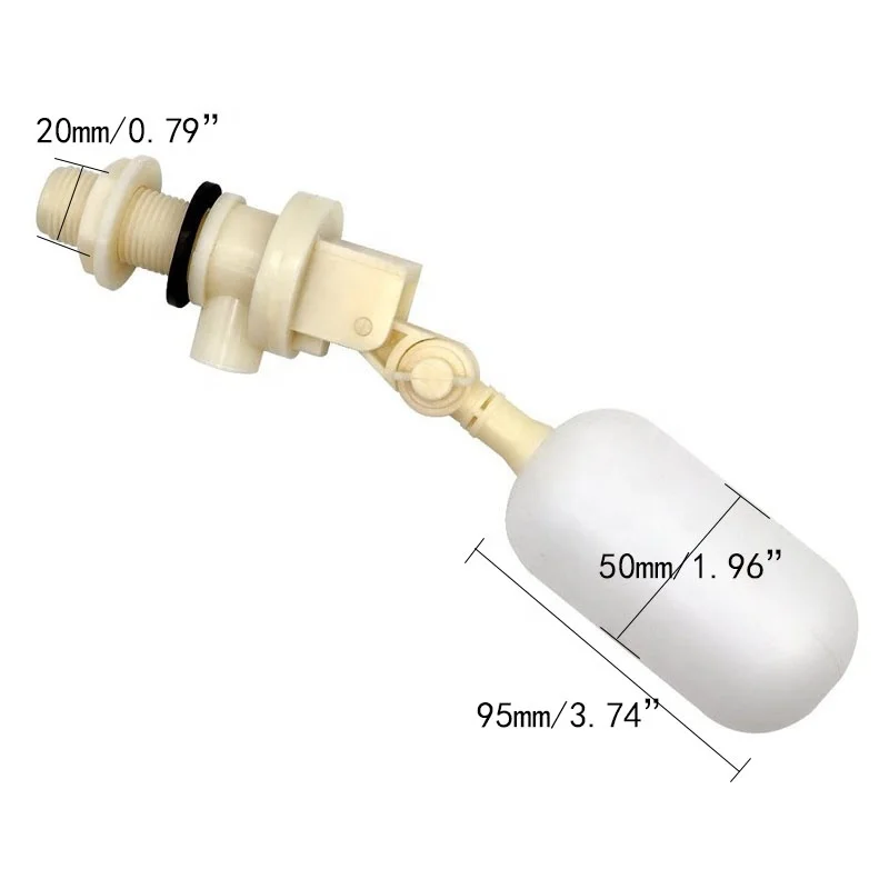 Float Valve for Automatic Waterer Bowl Horse Cattle Goat Sheep Pig Dog Water Trough Farm Supplies