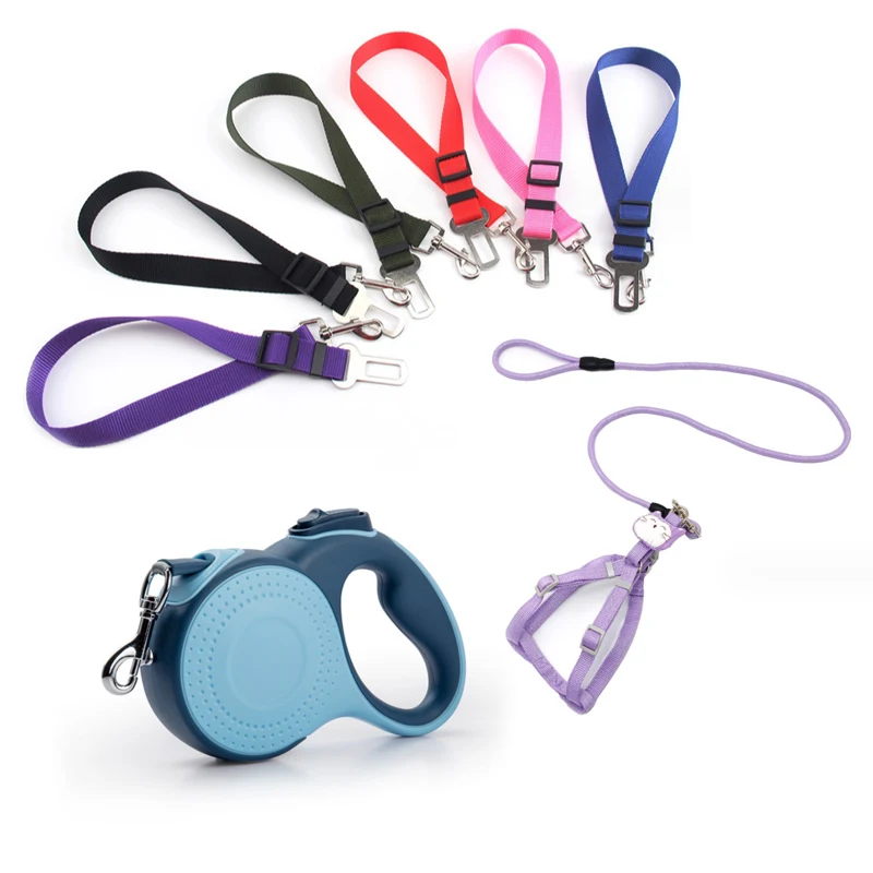 3m Promotional price nylon, reflective supplies rope on dog necklaces leashes pet leashes for dog/