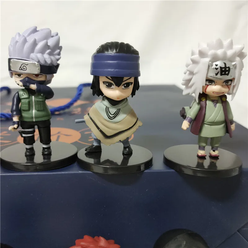  Экшн-фигурки hatake kakashi Uzumaki Naruto Q version 12 шт./компл. оптовая