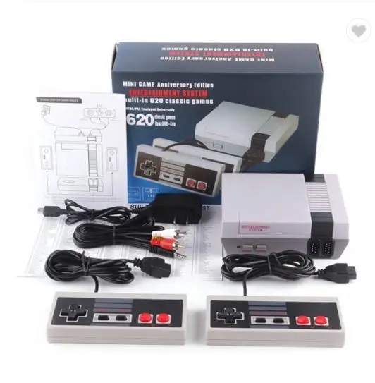 620 Game Console Mini TV HD 8 Bit Retro Video Game Console Built-In Games Handheld Gaming Player Best Gift