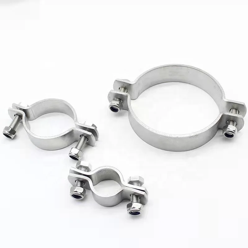 Electric power cable clamp hold hoop
