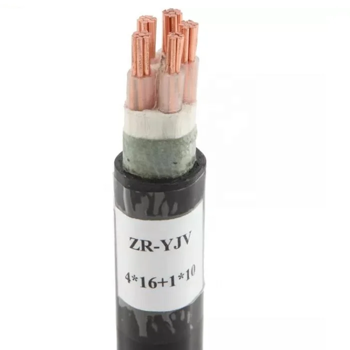 ZR-YJV 0.6/1KV 1.5-400mm2  1-5 Cores  Low Voltage Flame Retardant Cross-Linked Copper Core Power Cable