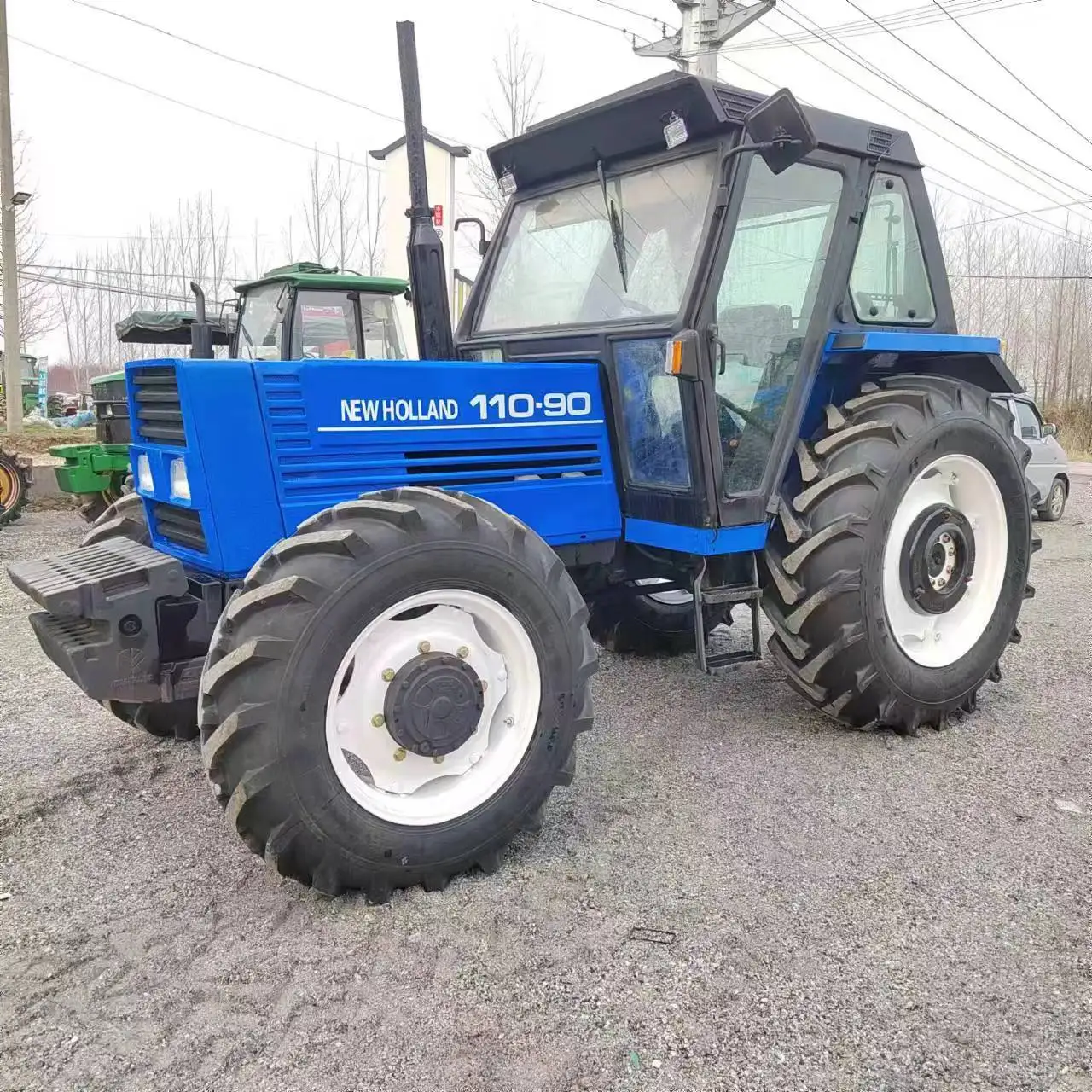 Used Tractor Fiat New Holland 110 -90 cheap price Italy origin in good working condition