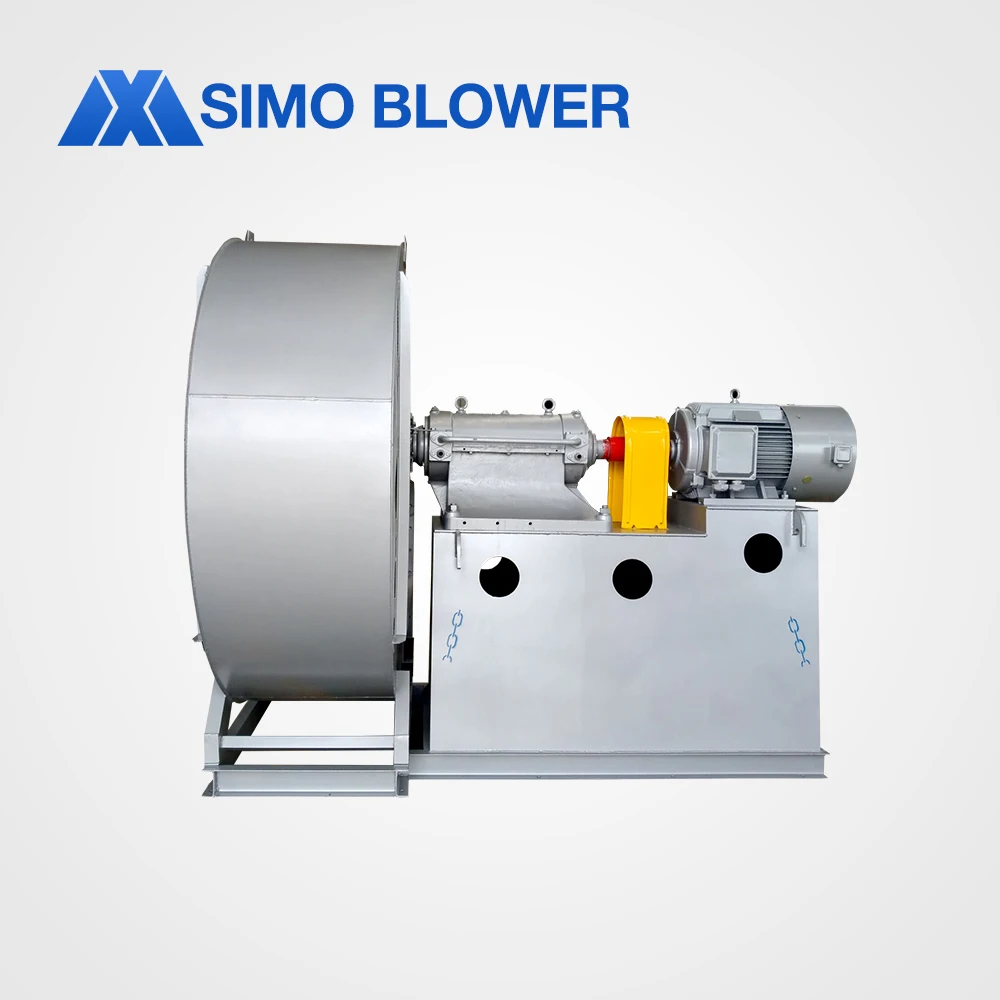 High efficiency large air flow industrial boiler forced draught centrifugal blower fan