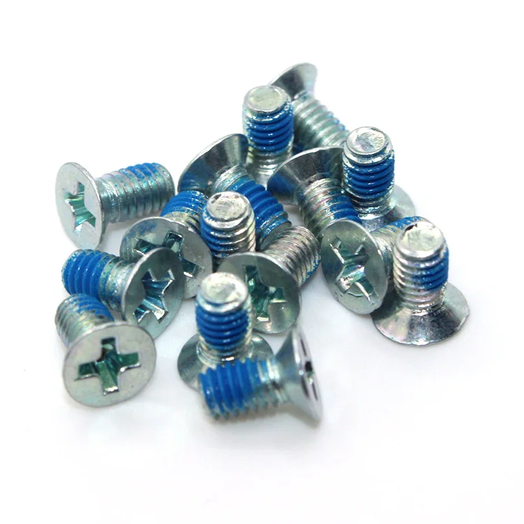 Factory Wholesale DIN965 zinc Plated dispensing machine Screw Cross recessed countersunk flat head Screw
