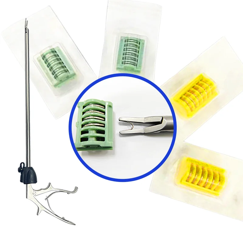 Surgical Titanium Ligation Clips Everst Laparoscopic Clip Titanium