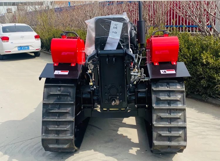 Crawler Tractor 35HP 50HP 80HP 120HP Agricultural Rubber Crawler Tractor with COMPLIMENTARY multifunctional accessories