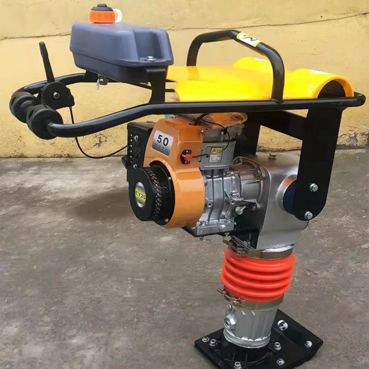 Gx160 Petrol Gasoline Handheld 5.5Hp Honda Engine Small Rammer Compactor Tamping Rammer