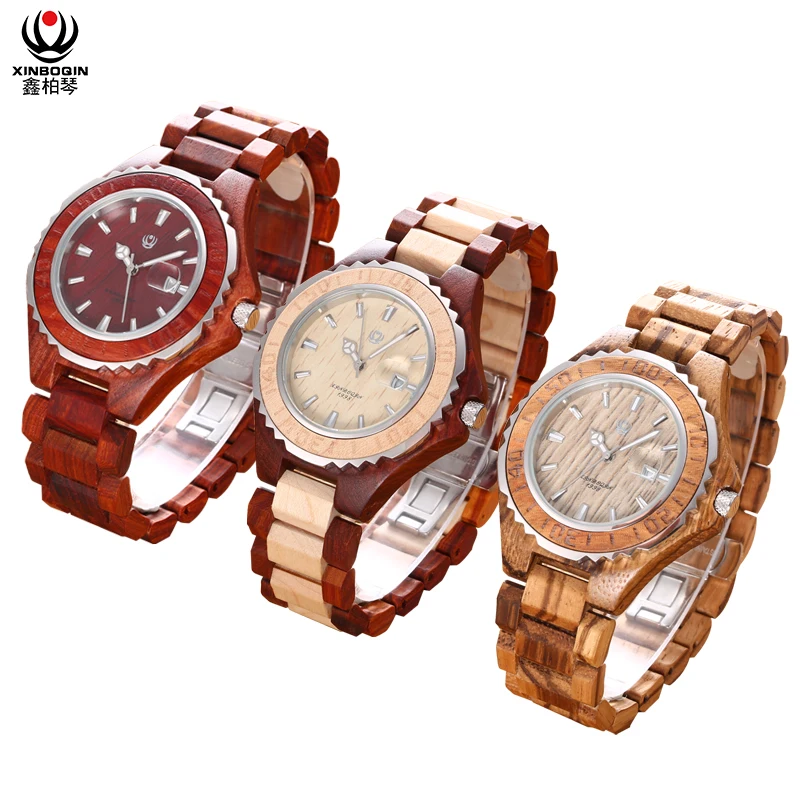 Online Shopping Mechanical Watches For Couple For Men For Girls  Wooden Retro Style Wrist Watches