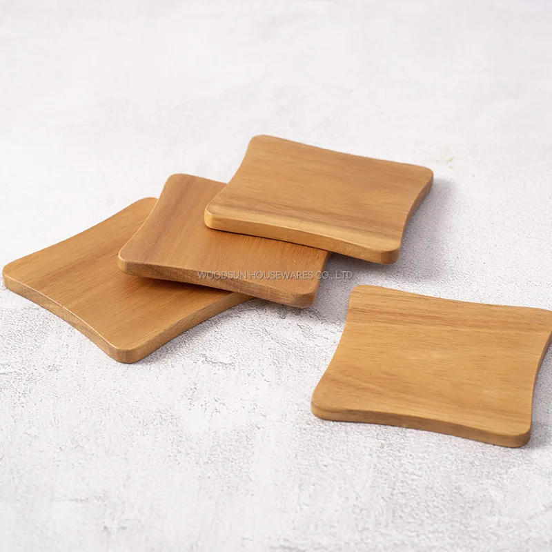 Woodsun Custom Factory Wooden Placemat Coasters For Sale