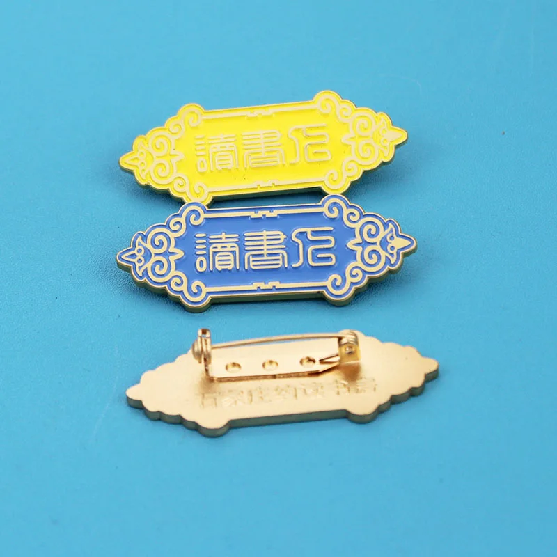 Badge holder square work clip Nursing name brand felt reel nurse buddy pin badge machine