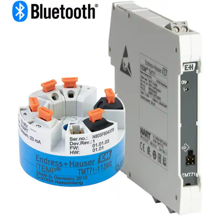 New and Original Endress+Hauser TMT71-24T0/0 Temperature transmitter 4-20mA DIN rail IEC 60715 screw terminals Good Price