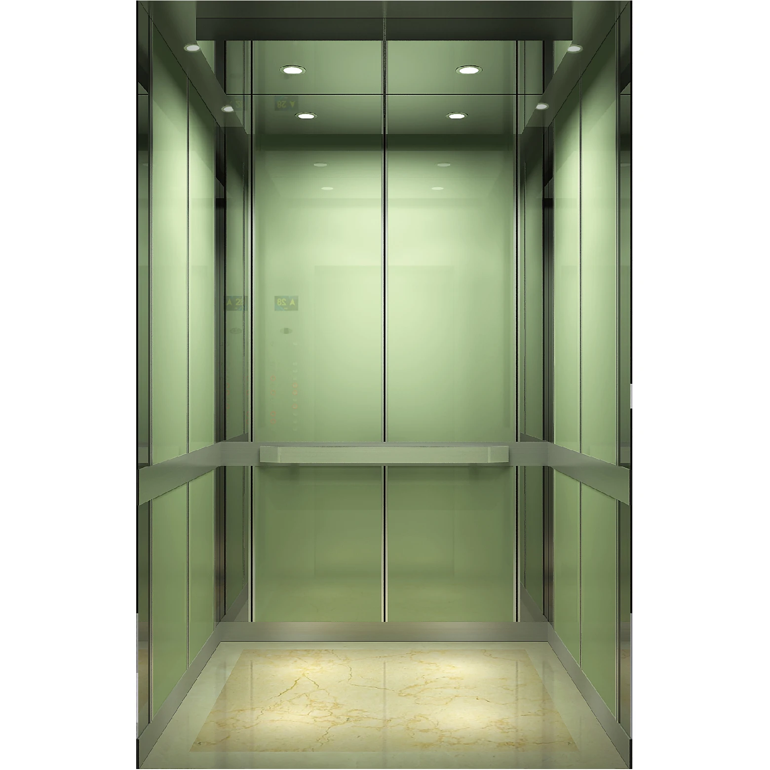 Vvvf Control Elevator with Machine Room Passenger Elevator