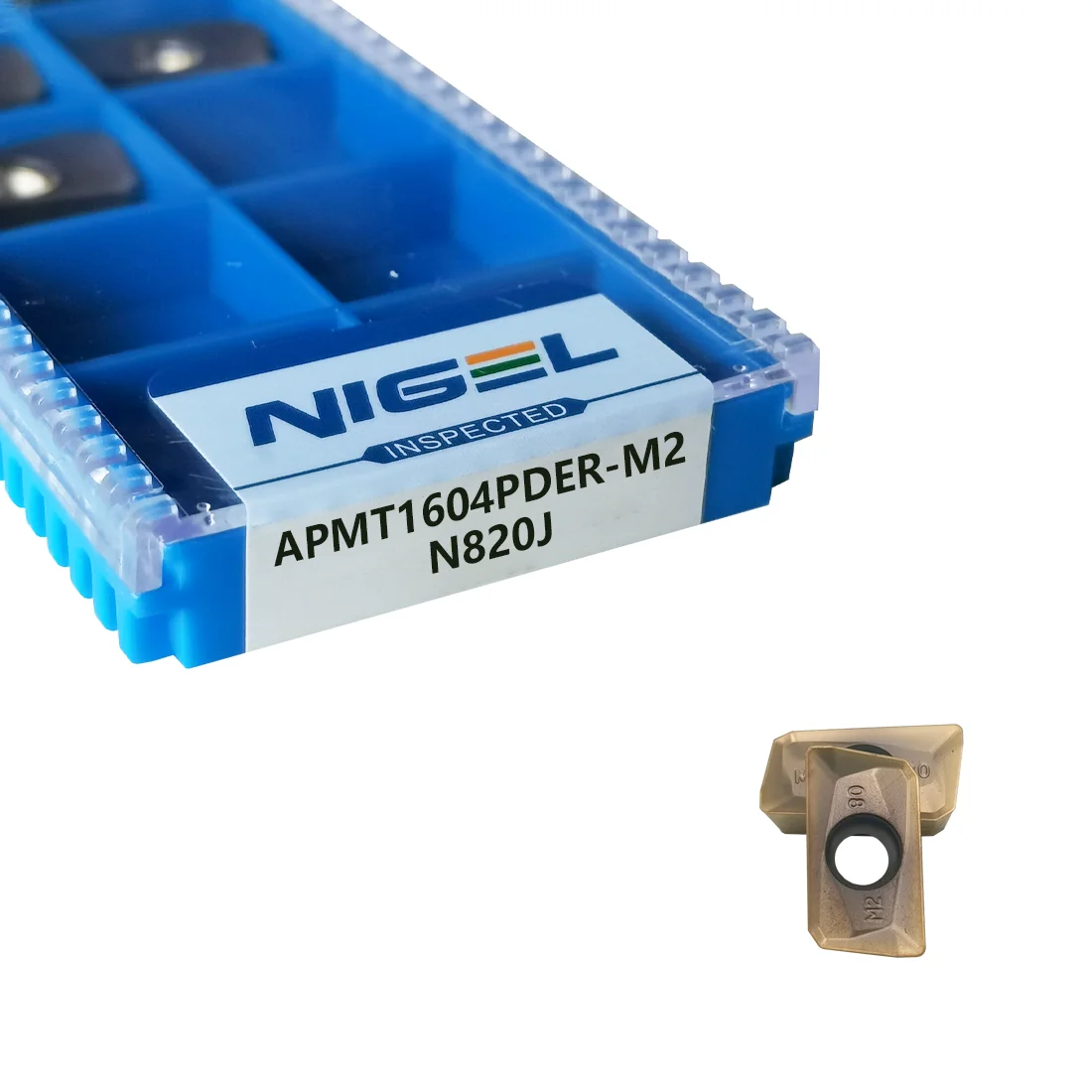 Nigel Brand  APMT1604PDER-M2 N820J Factory Price Imported Material Great Services CBN Inserts Cutting Tools CBN Carbide Inserts