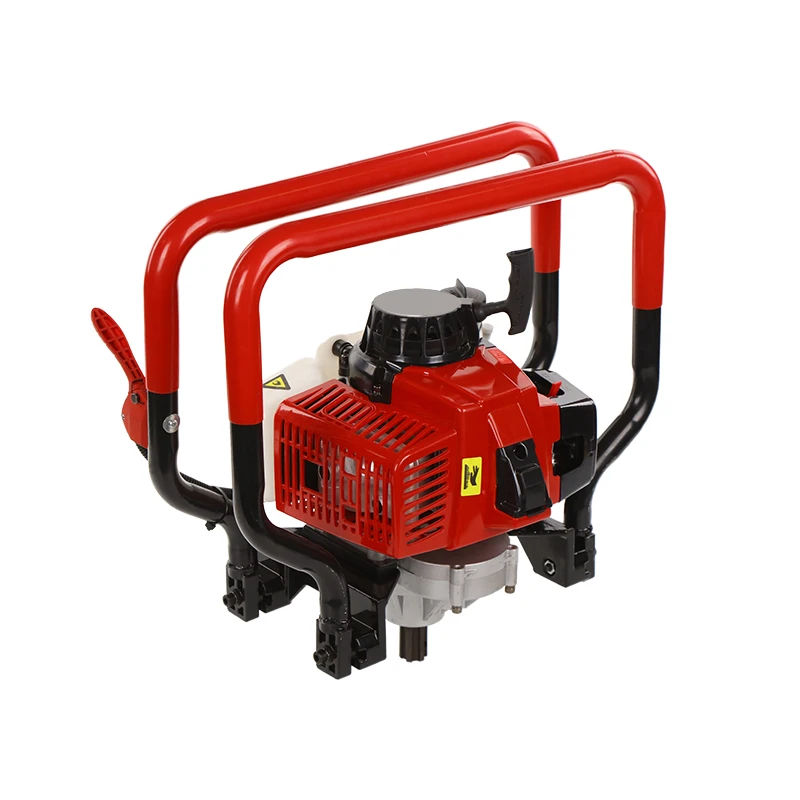 Powerful earth auger hole digger 2-Man operated 2 stroke post hole digger