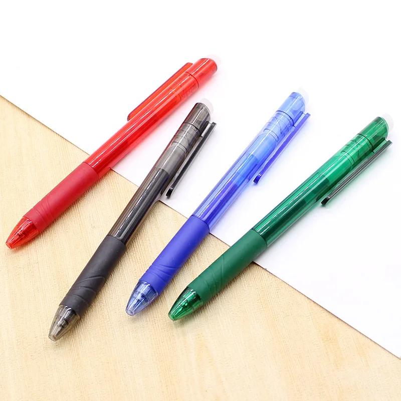 Promotion Low Price Erasable Refillable Fountain Calligraphy Pen Eraser Gel Pen