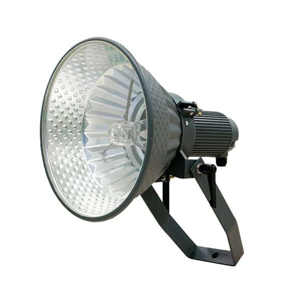 Easy to adjust site lighting angle 400W metal halide flood light with complete unit of handles