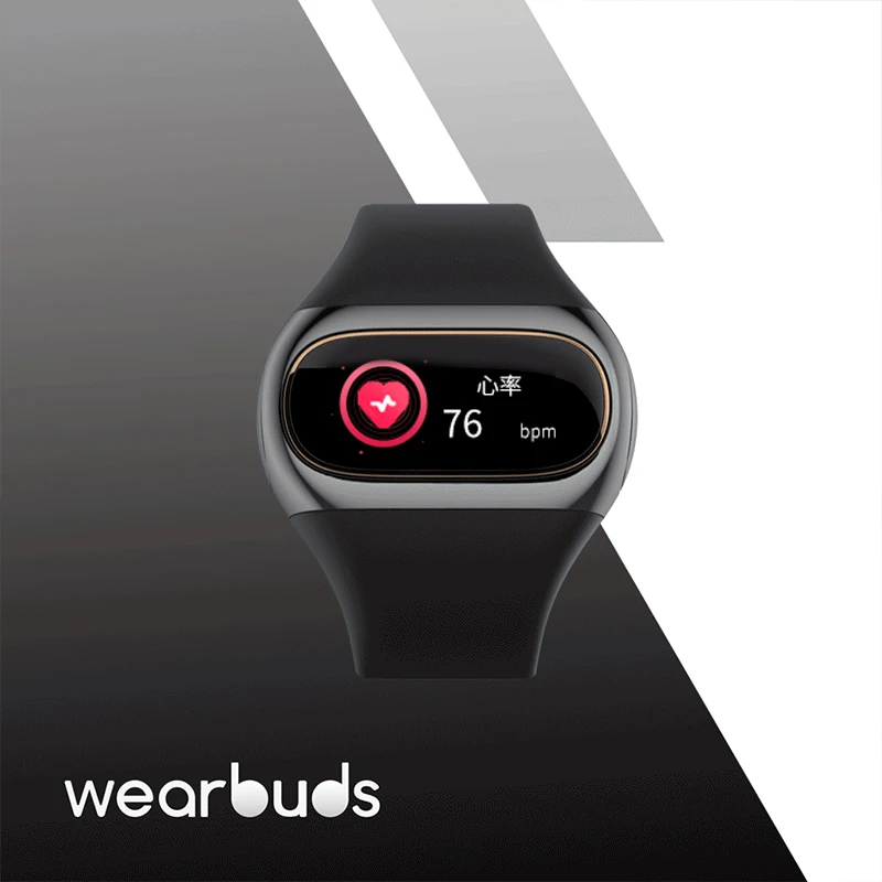 Trend products 2023 Fitness heart rate sports health smartwatch earphone with earbuds watch headphones 2 in 1 TWS earphone