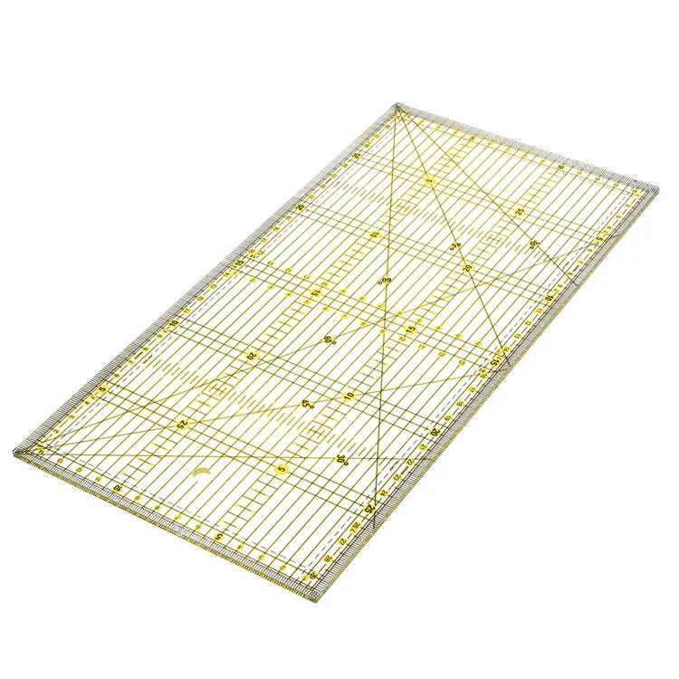 Акриловые оправы для квилтинга шаблоны различные формы прозрачная акриловая машина набор