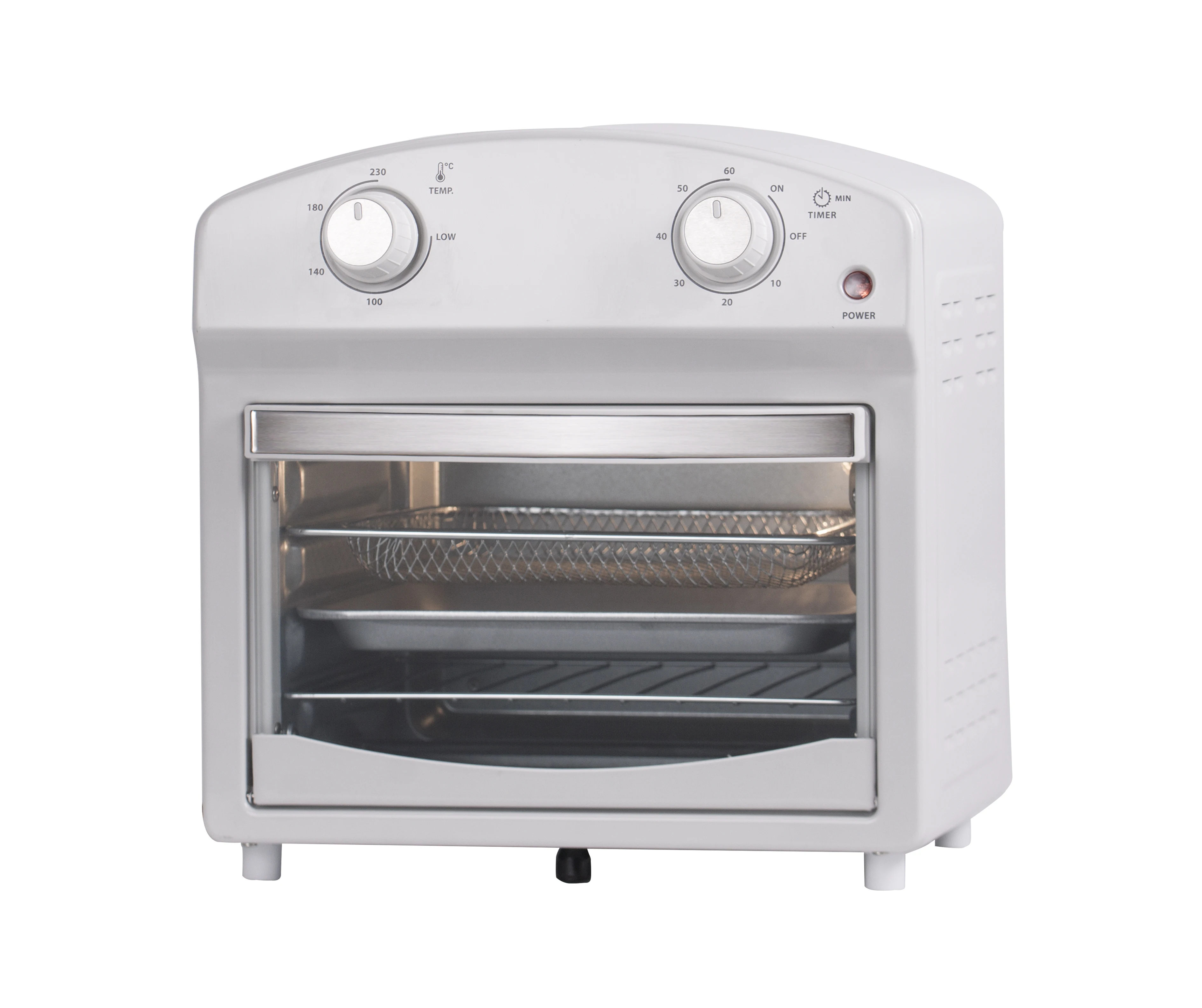 Compact Convection Oven Countertop Fries Pizza Chicken Cake Cookies 4 Accessories Originale Air Fryer Toaster Oven