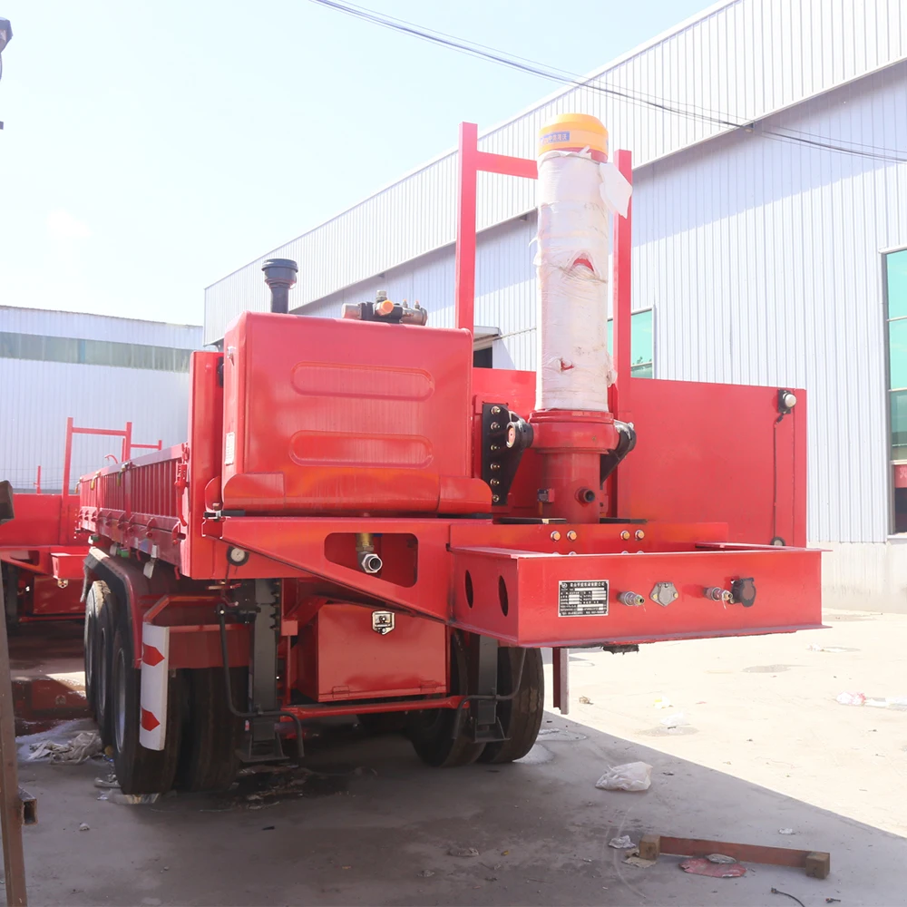 3 Axles Rear Dump Semi-Trailer For Sale Rear Dump Semi Trailer Tipping Trailer