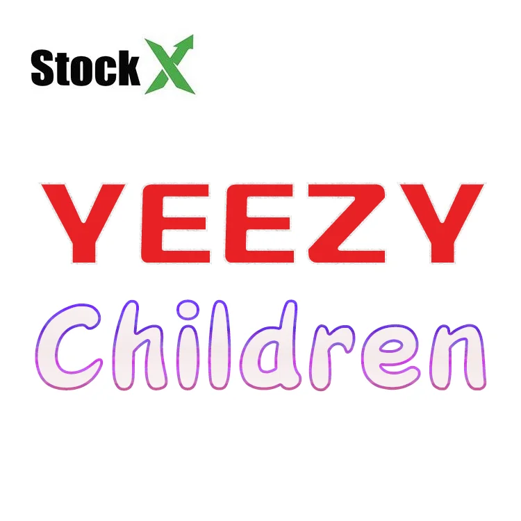  Оригинальные детские кроссовки Yeezy 350 Высококачественная спортивная обувь для бега детская повседневная