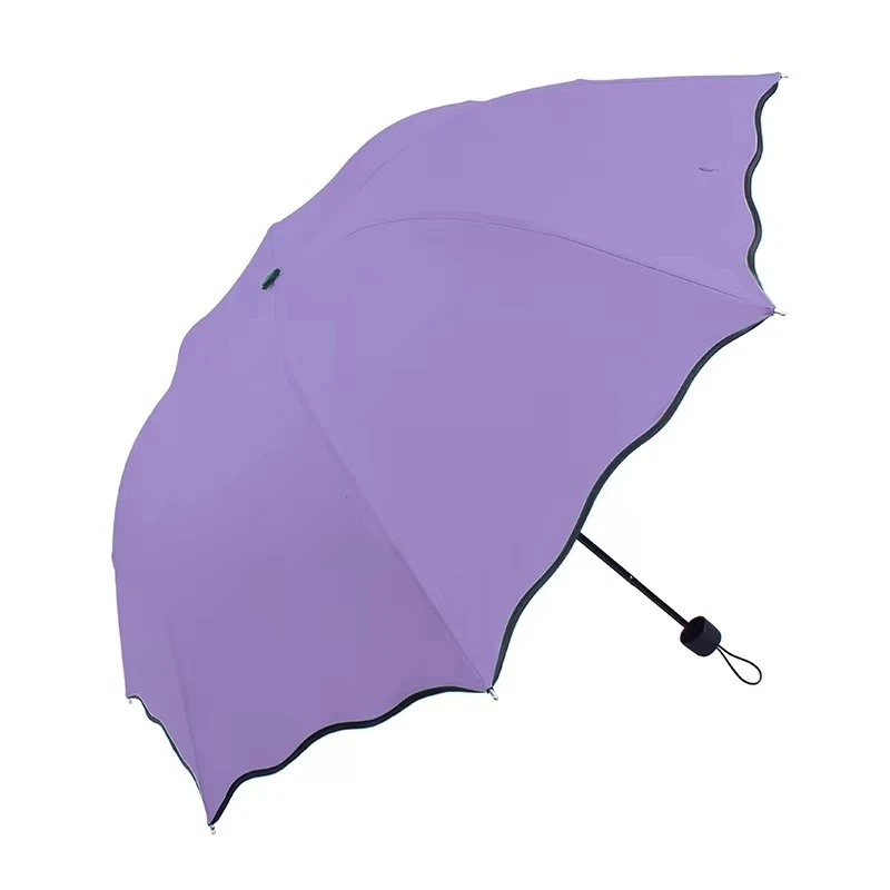 Umbrella blooms in water sun protection rain protection ultraviolet protection Travel portable umbrella office school colorful