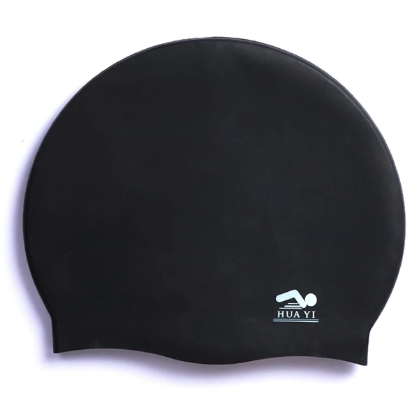 Custom Silicone Swimming Caps Protect Ear Waterproof Logo Printed Swimming hats