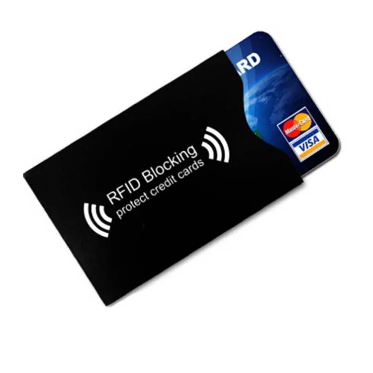 Factory sale Credit Card,Bank Card, Debit Card Security Signal RFID rfid blocking sleeves