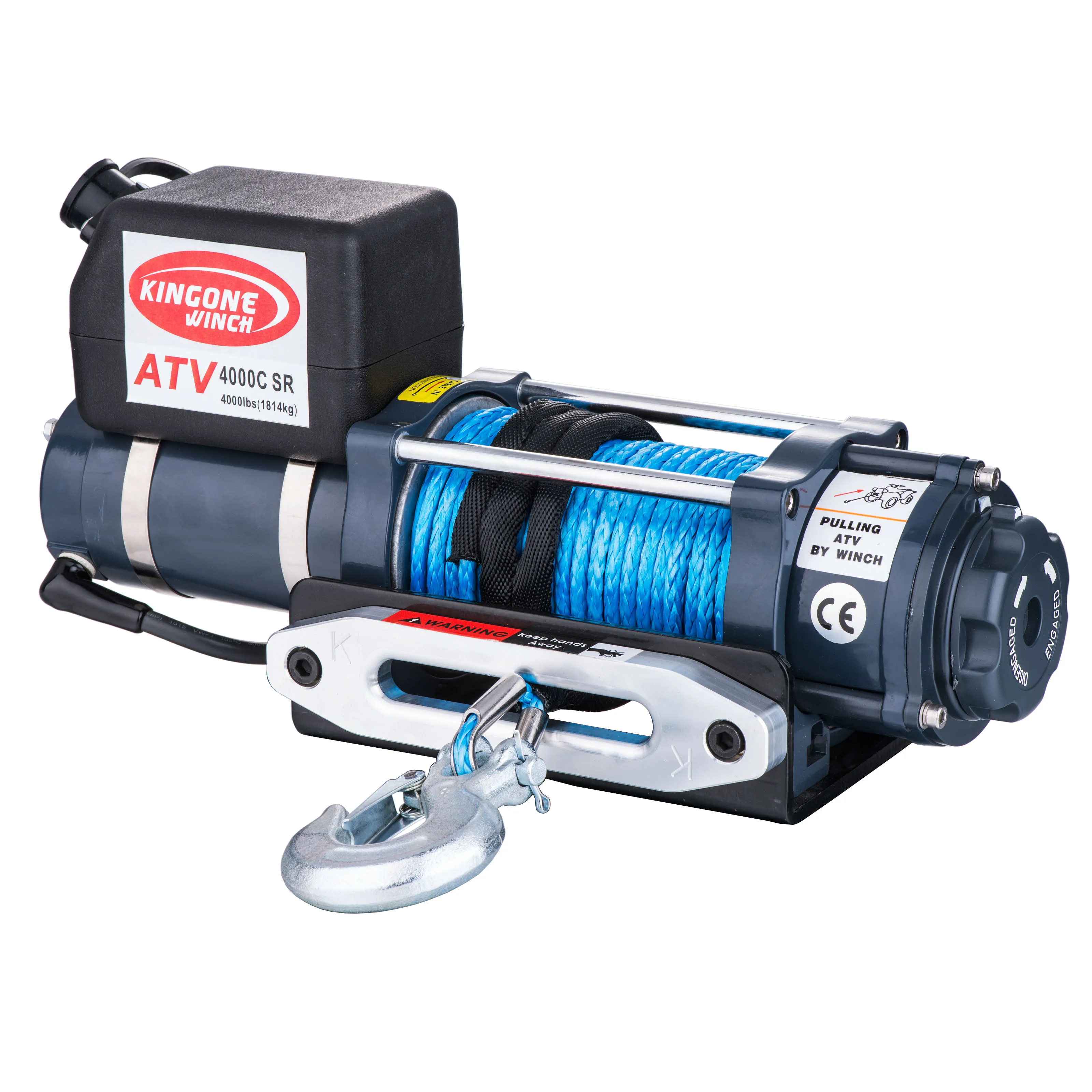 ATV-4000C SR winch for ATV mini winch stage motor winch