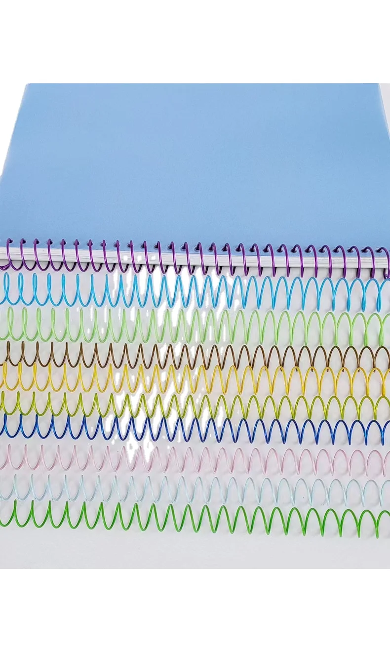 PVC Material Spool Filament Plastic Binding Spiral Coil for Office & School Supplies