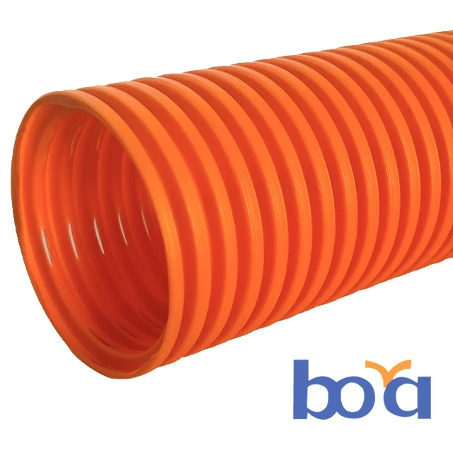 HDPE 2 inch corrugated plastic pipe for agricultural drainage