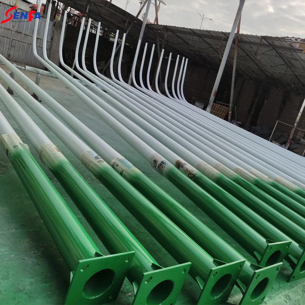 Outdoor 3m 6m 10m 11m 15m 8 Meter Height Aluminum Street stadium lighting Light Poles For Lighting