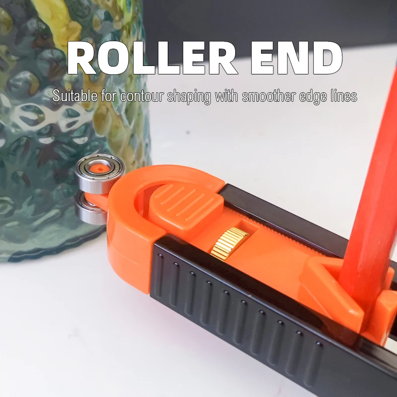 Construction Adjustable Lock Woodworking Radian Measure Precise Irregular Shape Duplicator Contour Gauge Profile Tool