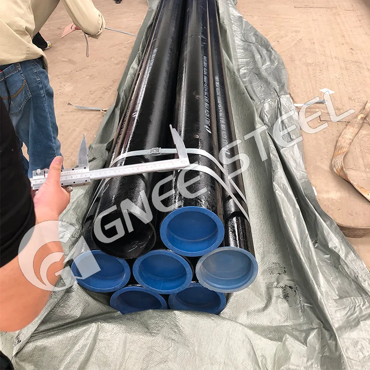 Высококачественные бесшовные стальные трубы API 5l A53 X42 X46 X60 из углеродистой стали Astm A106