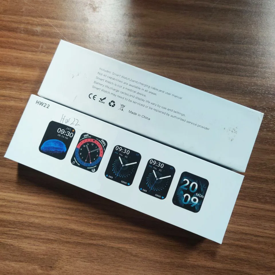 2021 HW22 умные часы 1 75 дюймов HD экран вызов фитнес reloj inteligente serie 6 смарт для Android ios