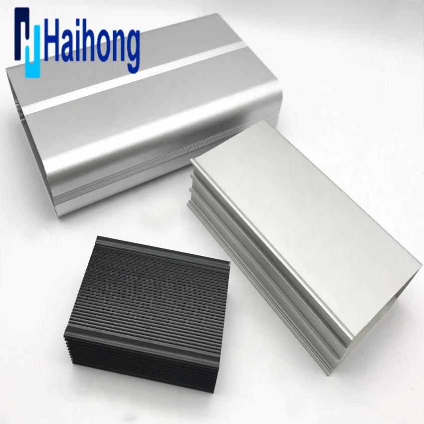 custom aluminum extrusion anodized aluminum waterproof enclosure
