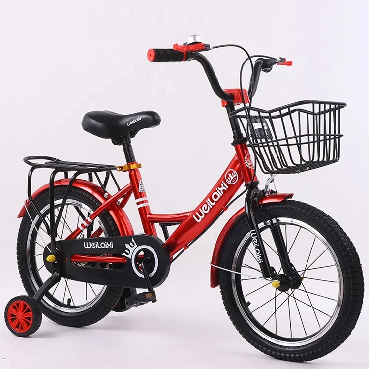 Children Bicycle for with Hand Brake 12 14 16 18 20 inch Bikes Bicycles with Training Wheels and Fenders