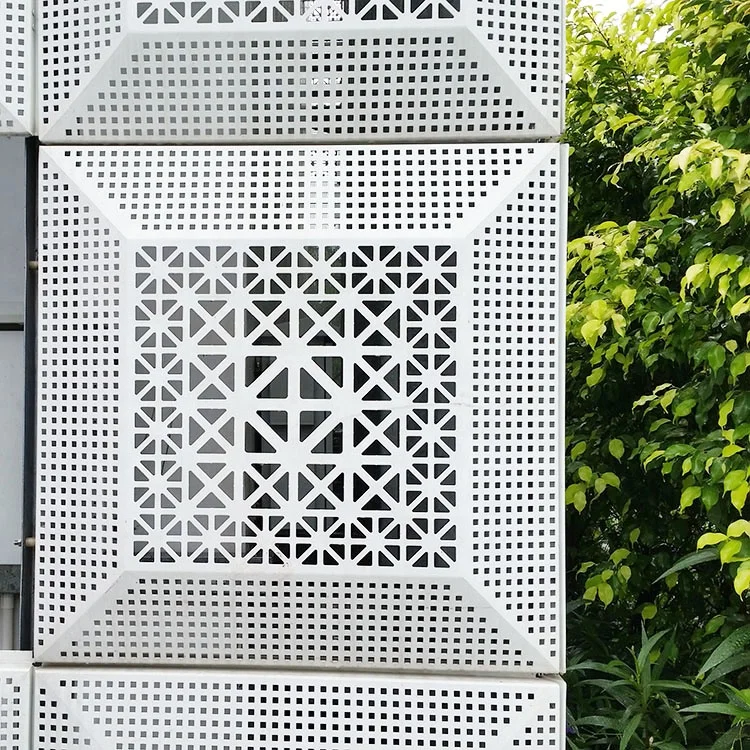 Decorative Facades Panel Perforated Outdoor Aluminum Facade Panels