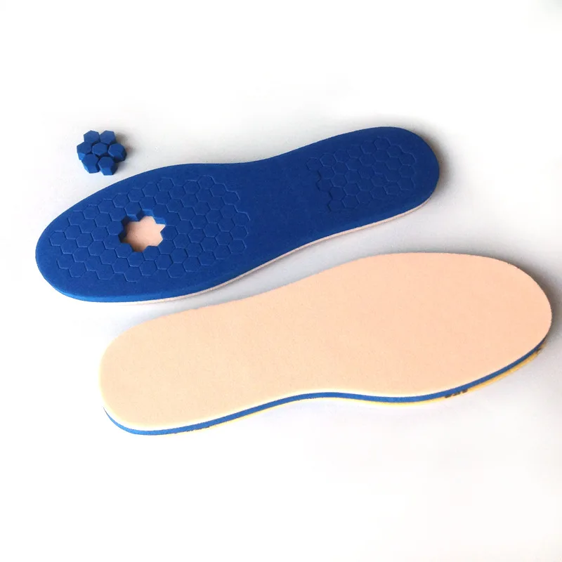 Factory Honeycomb Medical Removable Insert Comfortable Off-loading Diabetic Shoes Insole for Diabetic Feet Pressure Relief